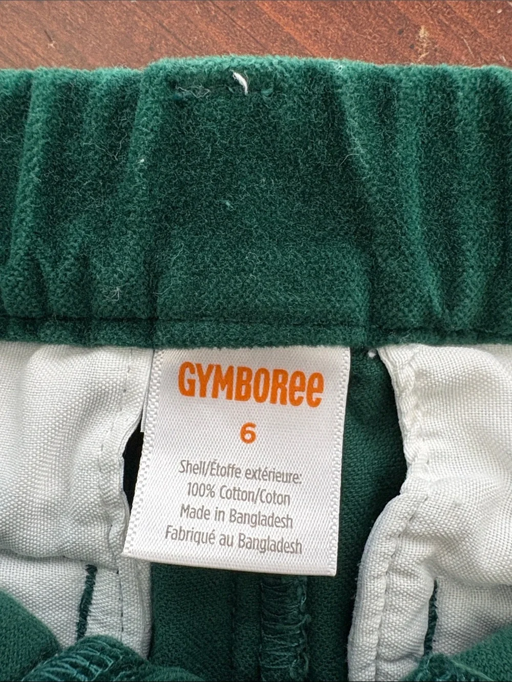 Gymboree Deep Green Corduroy Pants